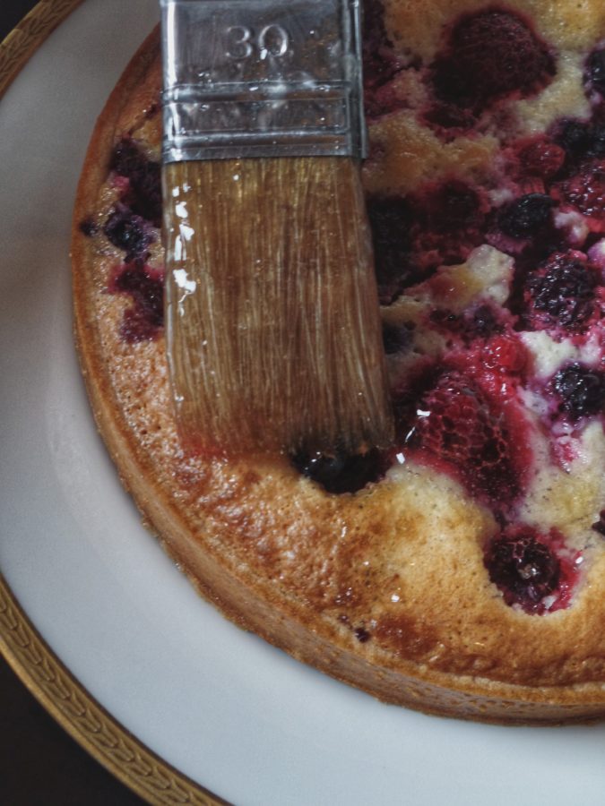 Tarte clafoutis aux fruits rouges