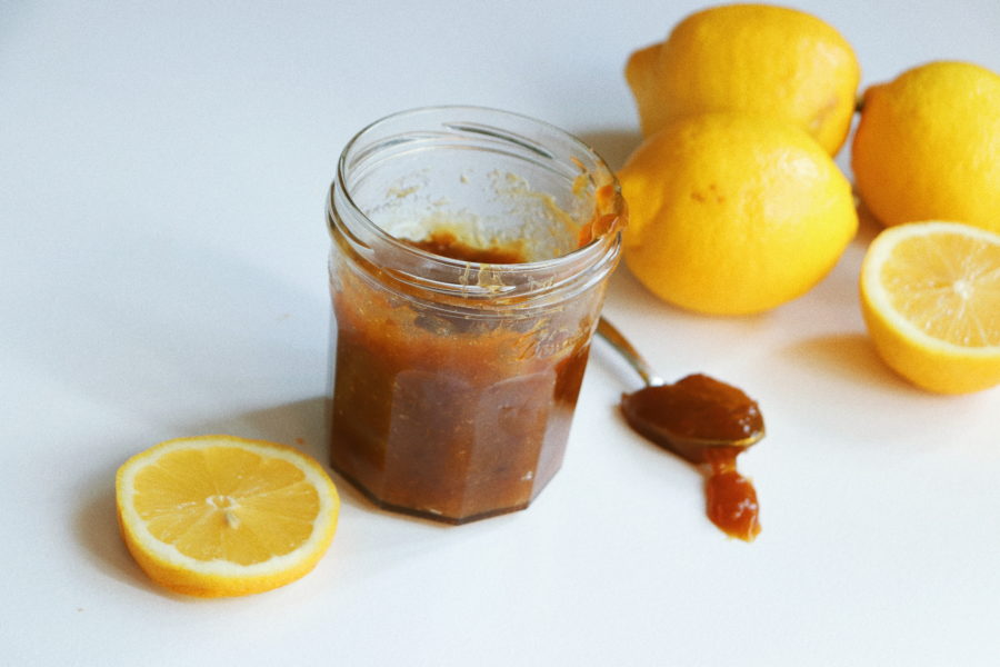 confit de citron huile d'olive