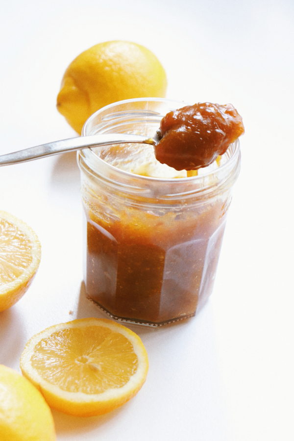 confit de citron huile d'olive