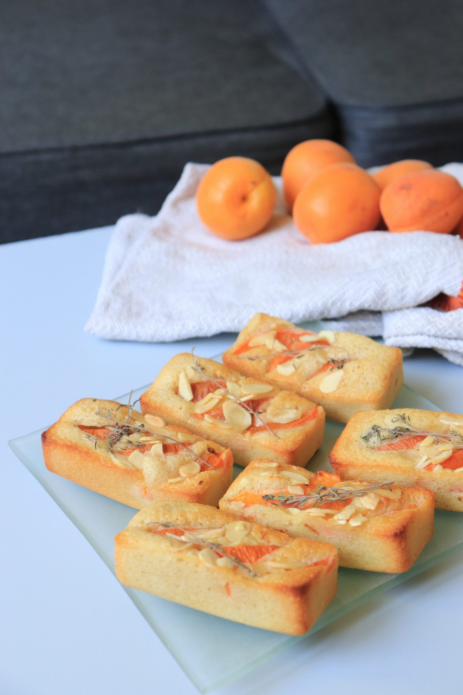 Financier abricots et thym - Olivia tarnished Recipe