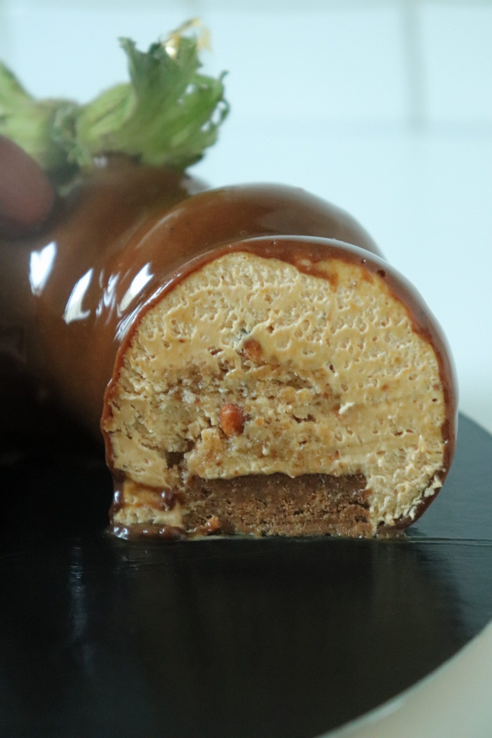 Entremet 100% praline! Olivia tarnished Recipe - Blog pastry