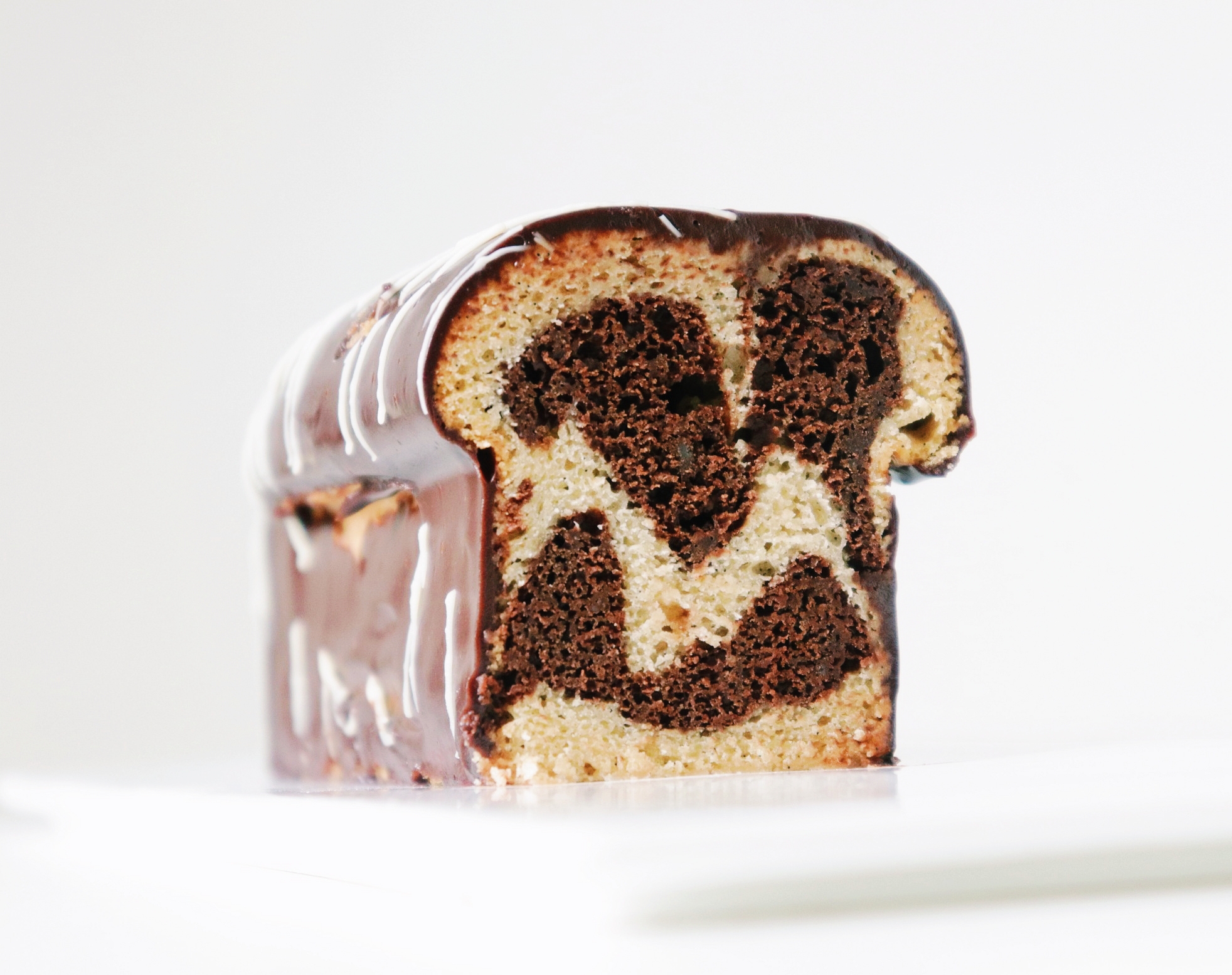 Marbled cake vegan recipe, Gourmet chocolate frosting - Olivia tarnished