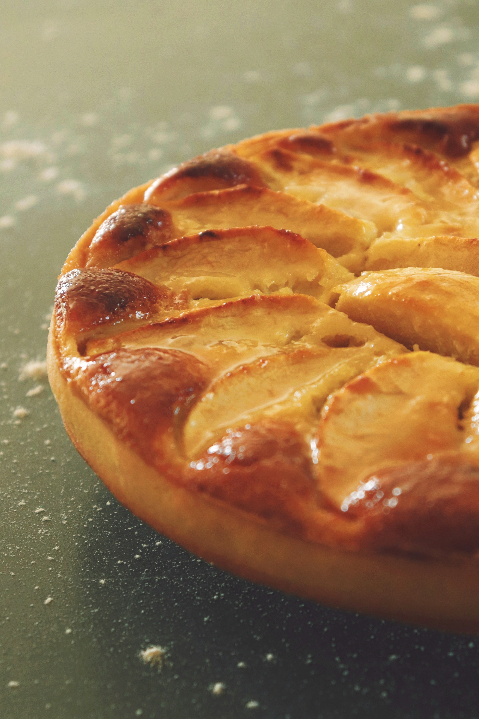 Tarte Normande Apple - Olivia tarnished Recipe