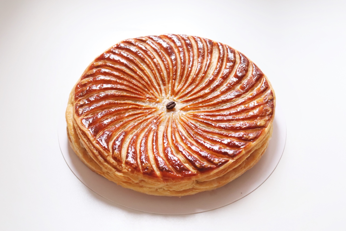 Galette des rois café noisette - Recette épiphanie - Olivia Pâtisse