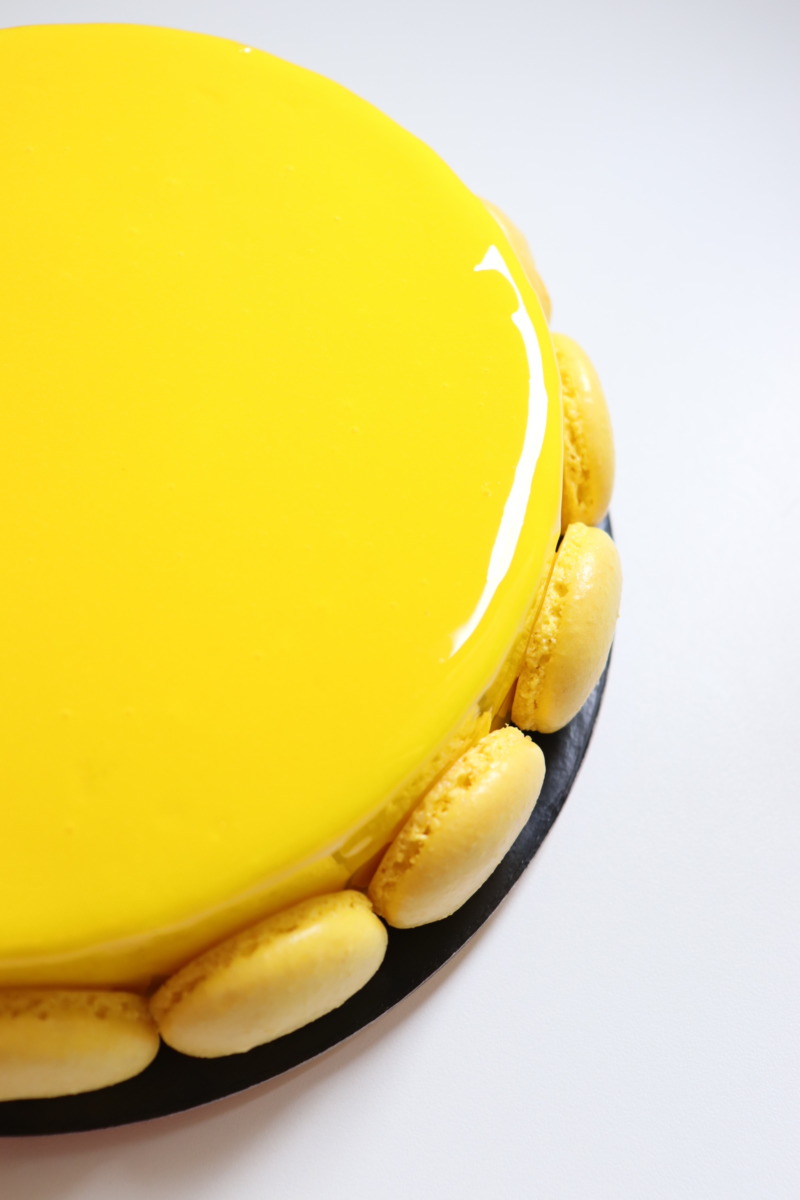 Entremets ananas, citron, basilic - Recette Olivia Pâtisse